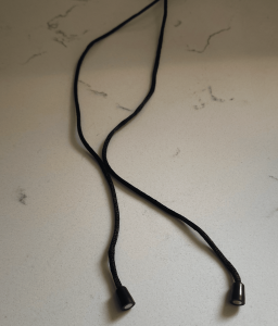 Magnetic medical alert necklace lanyard clasp