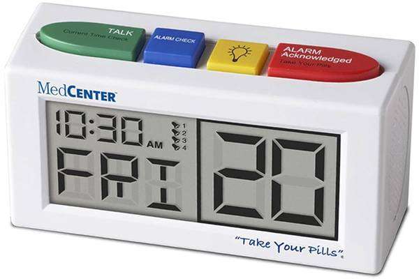 MedCenter talking medication reminder and pill dispenser